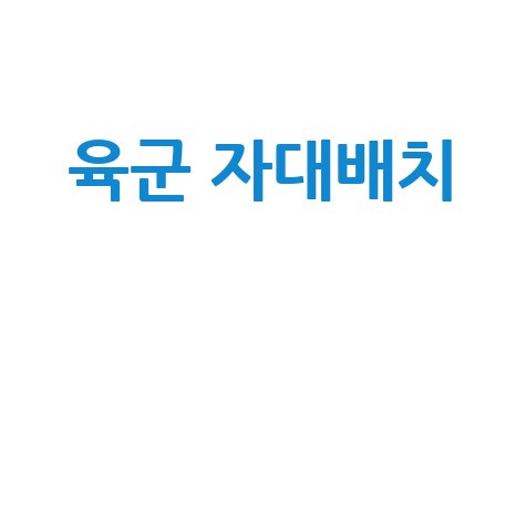 육군 자대배치: 꿀팁과 후기