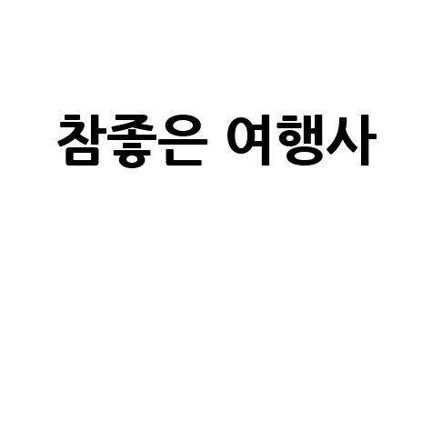 참좋은 여행사 패키지 여행 후기