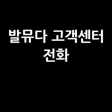 발뮤다 AS센터 고객센터 전화번호 및 상담원 연결 방법